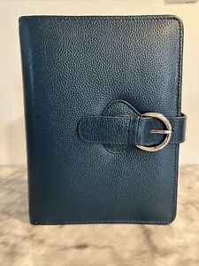 Franklin Covey CO AVA 7 Ring Binder 1 1/4” Teal Retail $89 Item: 45808