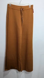 Spanx Women's 50239T Size XL Tall Butterscotch Air Essentials Wide Leg Pants NWT - Picture 1 of 6