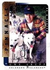 1996-97 Be A Player Auto #87 Uwe Krupp