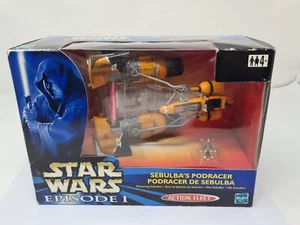 Star Wars SEBULBA's PODRACER, Hasbro, 1999, Action Fleet, Boxed Sealed - Picture 1 of 3