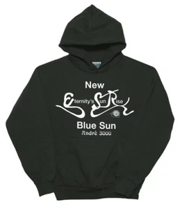 Online Ceramics x ANDRE 3000, New Blue Sun “Eternity’s Sun Rise” Hoodie, Sz: M - Picture 1 of 4