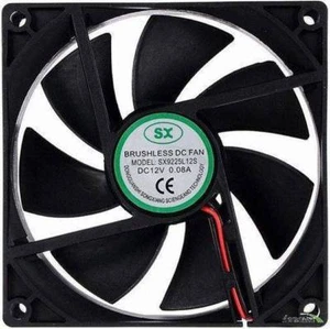 12V 92mm PC Computer Case/Chassis Cooling Fan 3 Pin Connector Plug 12 Volt 3P - Picture 1 of 1