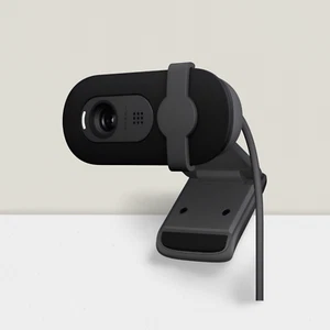Full HD 1080p Webcam for Meetings and Streaming with Mic Privacy Shutter Black - Afbeelding 1 van 5