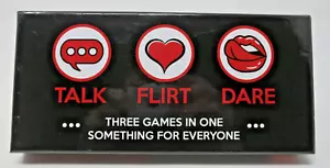 Talk Flirt Atrévete Tres Juegos en Uno Algo Para Todos 17+ Nuevo - Imagen 1 de 11