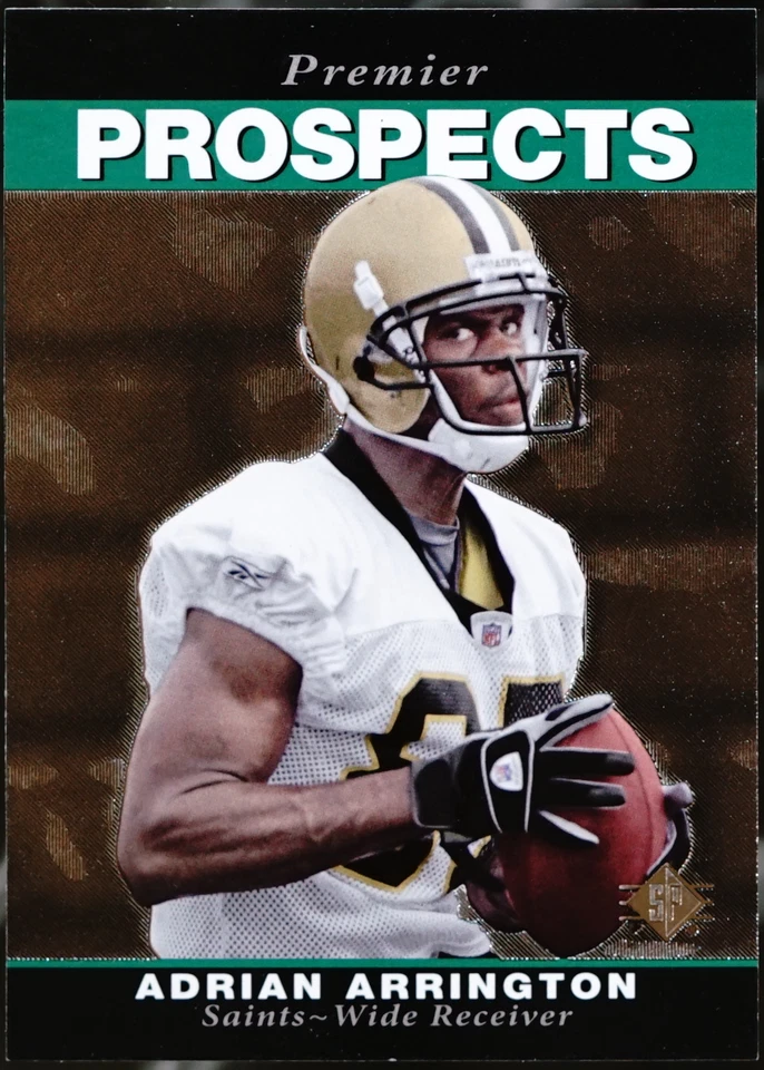 2008 SP Rookie Edition Football Adrian Arrington #288 NM - Image 1 of 1