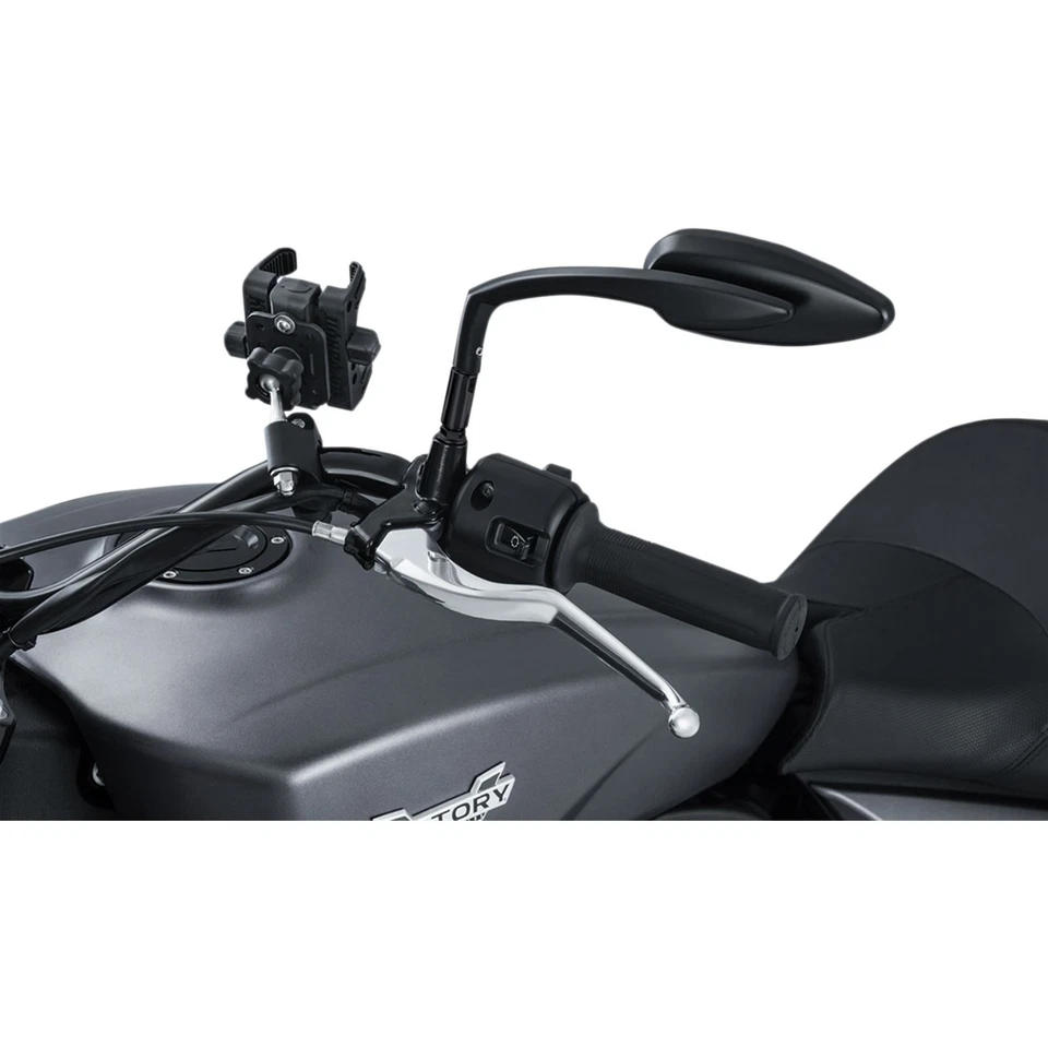 Kuryakyn Adapters Mirror Raised Black 1892 - Image 1 of 4