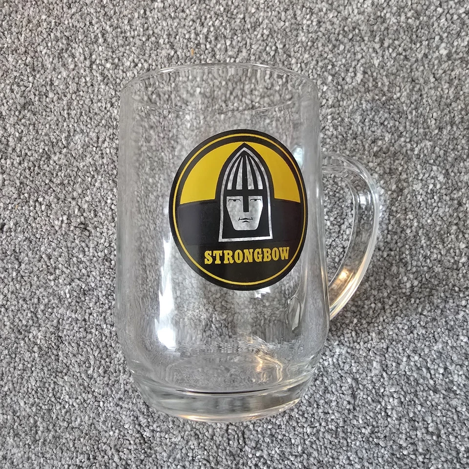 Vintage STRONGBOW CIDER Pint Glass / Tankard  - Image 1 of 3
