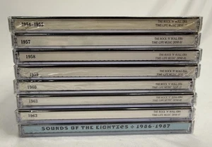 8 Time Life CDs All Sealed! Rock N Roll 1954-1987 Various Years!! - Picture 1 of 6