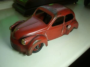 CIJ FRANCE PANHARD DYNA TINPLATE TOY TIN CAR CLOCKWORK WORKING SORRY NO KEY - Picture 1 of 5