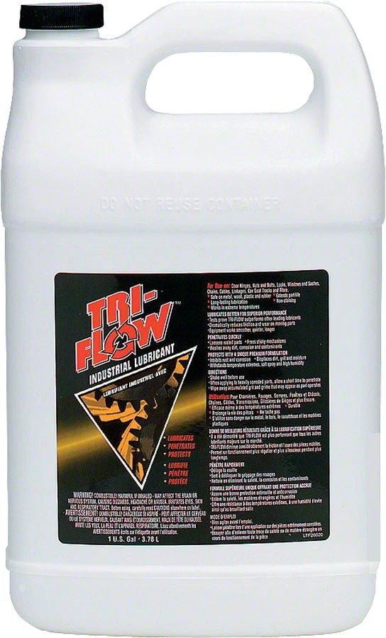 Triflow Superior Bike Lube 1 Gallon Bottle Light Viscosity Petrolium Based Lube - Image 1 of 1