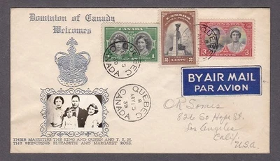 Canada Welcomes King George VI Cover - Royal Visit and Tour 1939 - Image 1 of 2