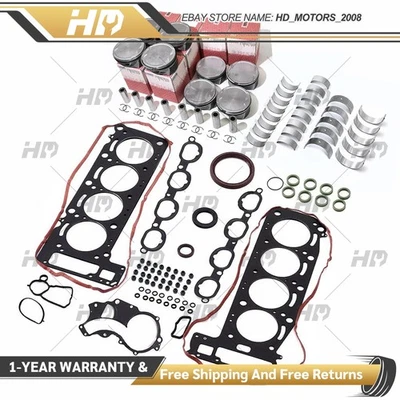Engine Overhaul Rebuilding Kit FOR Mercedes-Benz W204 W211 CL63 ML63 M156 6.3L - Image 1 of 4