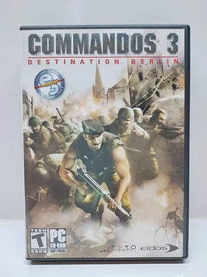 Commandos 3: Destination Berlin PC CD ROM Complete works - Image 1 of 4