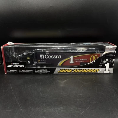 2017 JAMIE McMURRAY #1 Cessna NASCAR Authentics Hauler 1/64 - Image 1 of 4