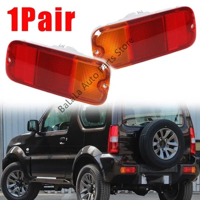 1Pair For SUZUKI Jimny 2006-2016 Bumper Fog Lamp Turn Signal Brake Stop Lamp - Image 1 of 4
