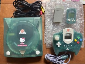 SEGA Dreamcast Hello Kitty Limited Edition Console Set HKT-3000 Japan Tested