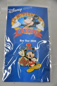 Disney Store - 12 Months of Magic Pin - Mickey Mouse New Year 2002 - Picture 1 of 1