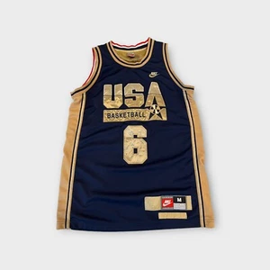 Rare Blue Nike Team USA Olympics Patrick Ewing Jersey Men's M Medium - Picture 1 of 7