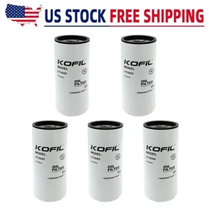 P553000 LF9009 3401544 FTECXLF7000 Oil Filter For PETERBILT 357 377 385(5FILTER) - Picture 1 of 7