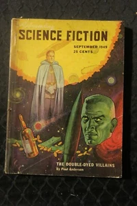 ASTOUNDING SCIENCE FICTION September 1949 DIGEST Poul Anderson Arthur C. Clarke - Picture 1 of 5