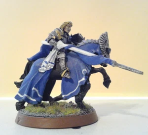 Príncipe Imrahil Of Dol Amroth Caballo Montado LOTR Warhammer LOTR Metal Pro Pintado - Imagen 1 de 7