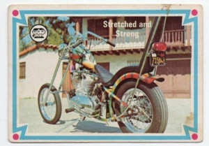 1974 Scanlens Choppers & Hot Bikes (22) Stretched and Strong - Picture 1 of 2