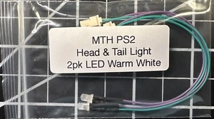 MTH Proto Sound 2 LED Replacement Headlight 2mm Warm White *2pk* - Picture 1 of 2