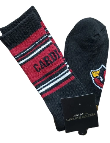 NFL Arizona Cardinals Football Cotton Crew Socks Cover