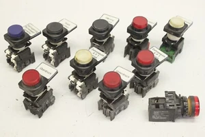 10x Klöckner Moeller & SQUARED rot blau weiss schwarz Lampe Indikator DA01 - Bild 1 von 1