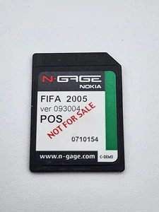 FIFA Fußball 2005 (N-Gage, 2005) NFR nicht zum Weiterverkauf! Grüner Streifen - Ladendisplay - Bild 1 von 2