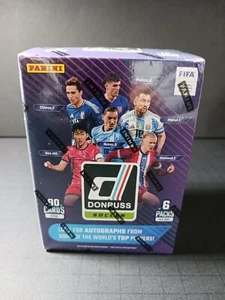 Tarjeta coleccionable de fútbol Panini Donruss 2024-25 caja bláster sellada de fábrica - Imagen 1 de 5