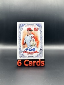 2021 Onyx Vintage Peyton Pallette BLUE Ink AUTO #'ed/400 RC