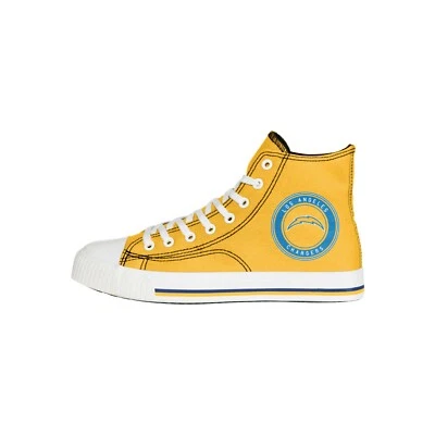 Zapatillas altas de lona de caña alta de los Angeles Chargers 2021 NFL para hombre Foto 1 de 2