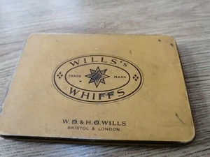 Vintage Wills Whiffs Cigar tin Collectors item - Picture 1 of 9