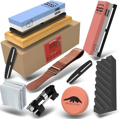 Pietra Affilacoltelli Professionale, Pietra per Affilare  Affila Coltelli 400/10 - Immagine 1 di 4