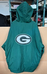 Vintage Green Bay Packers Starter Pro Line Jacket Coat Lined NFL Football XL - Picture 1 of 11