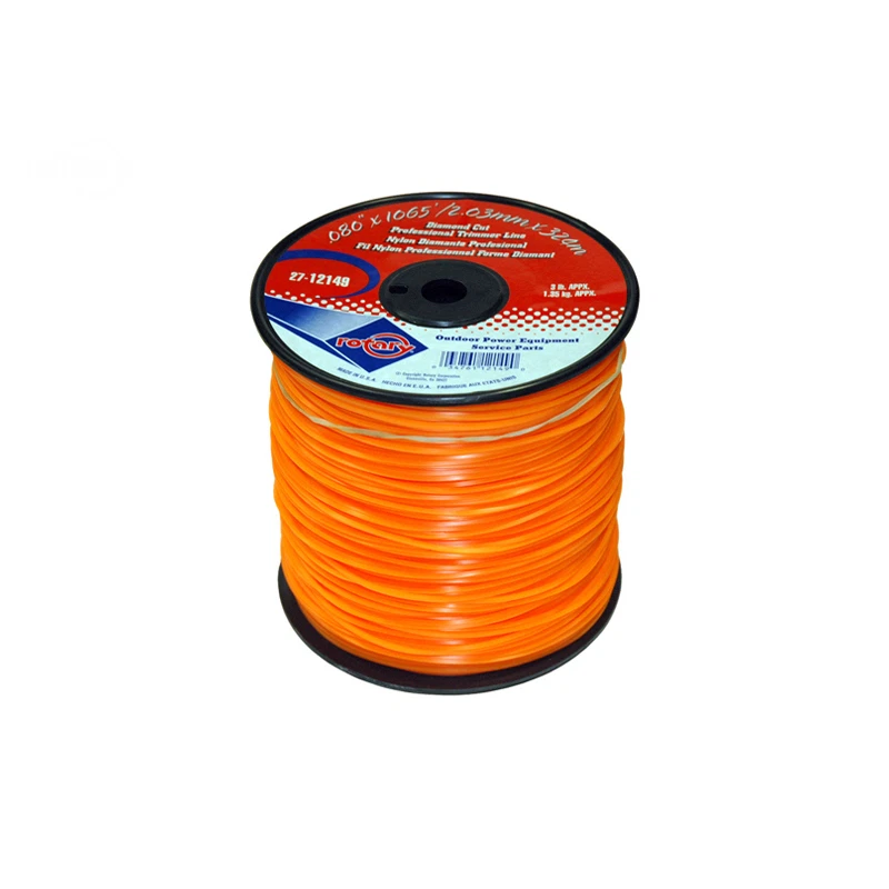 Orange 0.080 x 1065' Diamond Trimmer Line 3lb Spool - Image 1 of 1