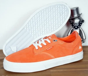 Emerica Skate Footwear Skate Zapatos Shoes Jon Dickson Naranja Suede 9/42 - Imagen 1 de 1