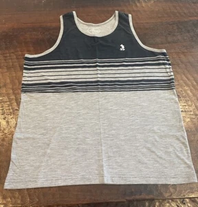 Disney Mickey Mouse Tank Shirt Men’s Sz XXL Sleeveless Gray Black Embroidered - Picture 1 of 7