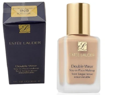 Estee Lauder 1oz 1N0 PORCELAIN Double Wear 24HR Stay in Place Makeup Foundation - Image 1 of 4