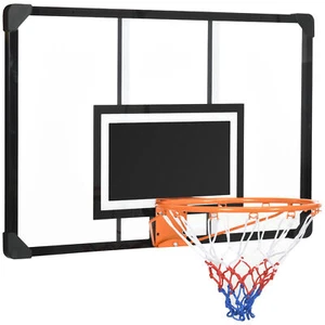 Soozier Wall Mounted Mini Basketball Hoop with Shatter Proof Backboard - Picture 1 of 11
