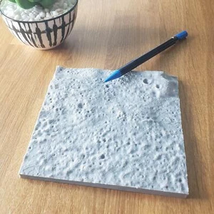 APOLLO 14 sito di sbarco sulla luna - Accurata mappa topografica 3D di Fra Mauro - Foto 1 di 9