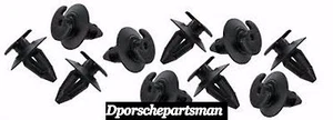 NEW Porsche 911 / 912 / 914 / 928 / 930 / 944 / 968 Door Panel Clip { 10 } - Picture 1 of 1
