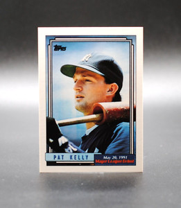1992 Topps 1991 ML Debut PAT KELLY Rookie Card #98 New York Yankees