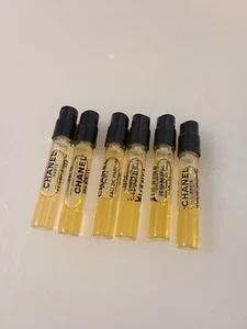CHANEL NO 5 EDP 1.5ml .05fl oz x6 Perfume Spray Sample Vials No Pkg - Picture 1 of 4