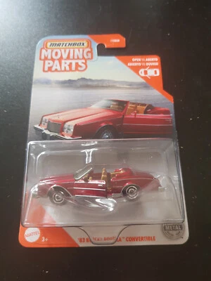 Matchbox Ricambi in movimento: '83 Buick Riviera Cabrio confezione originale - Immagine 1 di 2