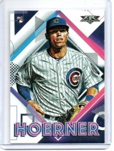 2020 Topps Fire Nico Hoerner Base Rookie Card #3 Cubs RC