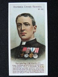 No.101 REV J.W. ADAMS Victoria Cross Heroes 101-125 REPRO Taddy 1904
