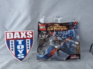 LEGO Marvel Super Heroes Spider-Man Minifigure & Glider Set 30302 New - Picture 1 of 2