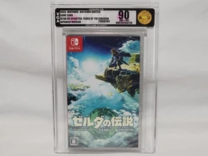 NUEVO Legend of Zelda Tears of the Kingdom Juego Japonés Nintendo Switch VGA 90 U - Imagen 1 de 5